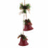 Christmas bauble Red Multicolour Metal Plastic Fibre Hoods 14 x 9 x 47 cm