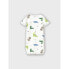 ფოტო #2 პროდუქტის NAME IT Wild Lime Dino Short Sleeve Body 2 Units