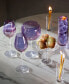 Фото #5 товара Aurora Champagne Tulip Glass 10oz Polar Violet x 4