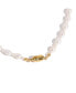 ფოტო #3 პროდუქტის Bean Necklace - Madelyn Pearl Necklace 20" For Women