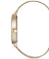 Women's Gold-Tone Mesh Bracelet Watch 38mm Gift Set, Created for Macy's