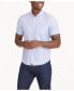 ფოტო #1 პროდუქტის Men's Regular Fit Wrinkle-Free Short-Sleeve Hillstowe Button Up Shirt