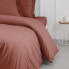 Heute Essential Duytte Cover - 220 x 240 cm - 2 Personen - 100% une Baumwolle - Terrakotta