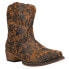 Фото #2 товара Roper Emma Floral Snip Toe Cowboy Womens Brown Casual Boots 09-021-1567-3264