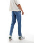 Levi's XX authentic straight denim pleated chinos in mid blue