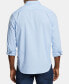 Фото #2 товара Men's Classic-Fit Stretch Solid Oxford Button-Down Shirt