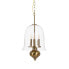 Ceiling Light Golden Crystal Iron 220-240 V 33 x 33 x 54 cm