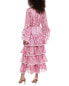 Фото #2 товара Beulah Tiered Maxi Dress Women's Pink All