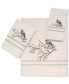 Фото #2 товара Love Nest Embroidered Cotton Fingertip Towel, 11" x 18"