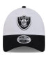 Фото #2 товара Men's White/Black Las Vegas Raiders 2024 NFL Training Camp 9FORTY Adjustable Hat
