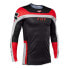 FOX RACING MX Flexair Efekt long sleeve jersey Flourescent Red, XL - фото #4