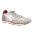 Diadora Equipe Suede Sw Lace Up Mens Grey, Off White Sneakers Casual Shoes 1751