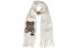 Фото #3 товара Шарф Moschino Bear Embroidery Woolen Scarf - White