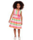 Фото #1 товара Little & Toddler Girls Sleeveless Striped Seersucker Dress