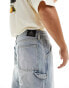 Фото #8 товара Levi's Silvertab baggy carpenter fit jeans in light blue