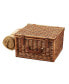 Фото #2 товара Cheshire English-Style Willow Picnic Basket for 4 with Blanket