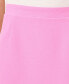 ფოტო #3 პროდუქტის Women's Zip-Back Darted Flirty Mini Skirt