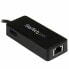 Фото #2 товара Адаптер USB C на сеть RJ45 Startech US1GC301AU черный 5000 Mbit/s 10/100/1000 Mbps 5000 Mbit/s 10/100/1000 Mbps