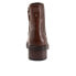 Softwalk Novato S2254-200 Womens Brown Leather Zipper Casual Dress Boots