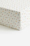 Фото #1 товара Patterned Cotton Fitted Sheet