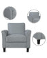 Фото #8 товара Living Room Furniture Armrest Single Chair And Loveseat Sofa