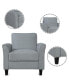 Living Room Furniture Armrest Single Sofa And Loveseat Sofa