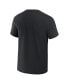 Men's Darius Rucker Collection by Black Distressed Los Angeles Angels Beach Splatter T-shirt