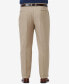 Фото #2 товара Men's Big & Tall Premium Comfort Stretch Classic-Fit Solid Pleated Dress Pants