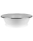 Фото #1 товара Solid White Enamelware Collection 4 Quart Serving Bowl