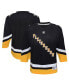 ფოტო #2 პროდუქტის Big Boys Black Pittsburgh Penguins 2021/22 Alternate Replica Jersey