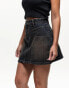 Фото #1 товара Good For Nothing denim carpenter skirt in antique blue wash