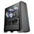 Фото #2 товара Thermaltake H350 TG RGB - Midi Tower - PC - SPCC - Tempered glass - Black - ATX - micro ATX - Mini-ITX - Gaming