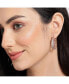 ფოტო #2 პროდუქტის Women's Embellished Hoop Earrings