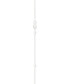 ფოტო #7 პროდუქტის Diamond Teardrop Halo 18" Pendant Necklace (3/4 ct. t.w.) in 10k White Gold