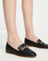 ALDO Kyah flat shoes with trim in black