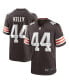 Фото #4 товара Men's Leroy Kelly Brown Cleveland Browns Game Retired Player Jersey