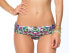 Фото #1 товара Becca Womens Swimwear Eden Hydrangea Fold Over Multi Color Bikini Bottom Size L