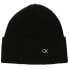 Шапка Calvin Klein Re-lock Beanie Черный, EMPTY - фото #1