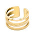 Ariane BJ07A320 Minimalist Gold Plated Ring