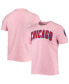 Фото #1 товара Men's Pink Chicago Cubs Club T-shirt