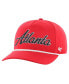 Фото #2 товара Men's Red Atlanta Hawks Overhand Logo Hitch Adjustable Hat