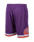 Men's Purple Phoenix Suns Hardwood Classics Swingman Shorts