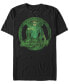 ფოტო #1 პროდუქტის Dc Men's Green Lantern Distressed Portrait Logo Short Sleeve T-Shirt