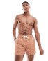 New Look tyrone triangle swim shorts in rust Коричневый, 2XL - фото #1