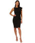 Фото #1 товара Women's Ruffled Sleeveless Sheath Dress