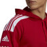 Фото #6 товара Толстовка мужская Adidas SQUADRA 21 Hoody красная размер M