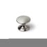 Doorknob Rei 756 Circular nickel Satin finish Silver Metal 4 Units (Ø 33 x 27 mm)