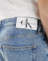 Calvin Klein Jeans regular denim shorts in light wash