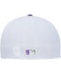 ფოტო #2 პროდუქტის Men's White Chicago Cubs Side Patch 59FIFTY Fitted Hat