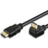 Techly ICOC-HDMI-LE-010 - 1 m - HDMI Type A (Standard) - HDMI Type A (Standard) - 4096 x 2160 pixels - 3D - Black